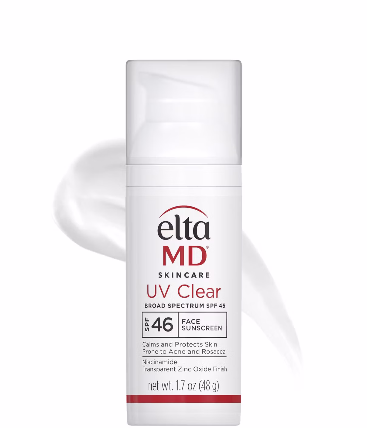 EltaMD UV Clear SPF 46 sunscreen for acne-prone and sensitive skin