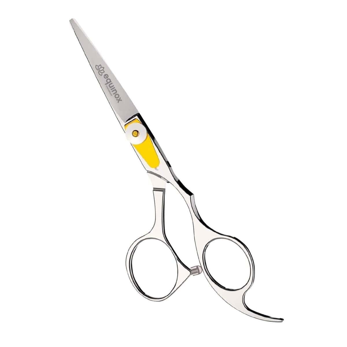 Equinox Professional Razor Hair Cutting Scissors with stainless steel blades and ergonomic handle design for precise trimming.